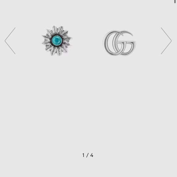 Gucci GG Marmont Stud Earrings - Picture 1 of 6